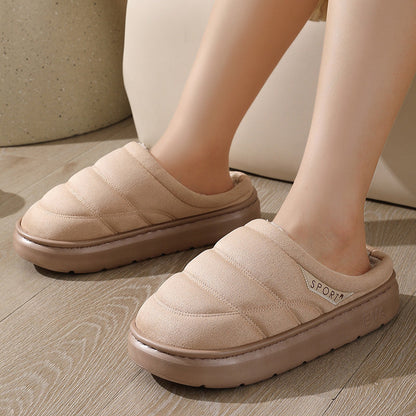 Unisex zapatillas de invierno de felpa antideslizante caliente - Nadir