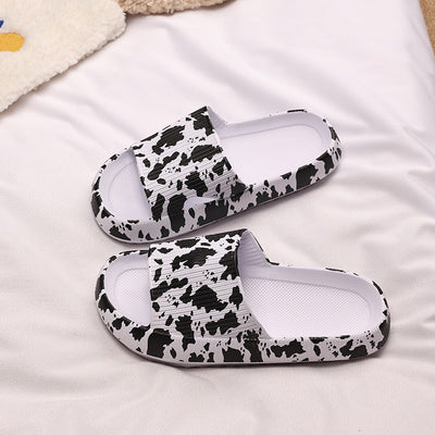 Zapatillas de casa mujer con estampado de leopardo - Malika