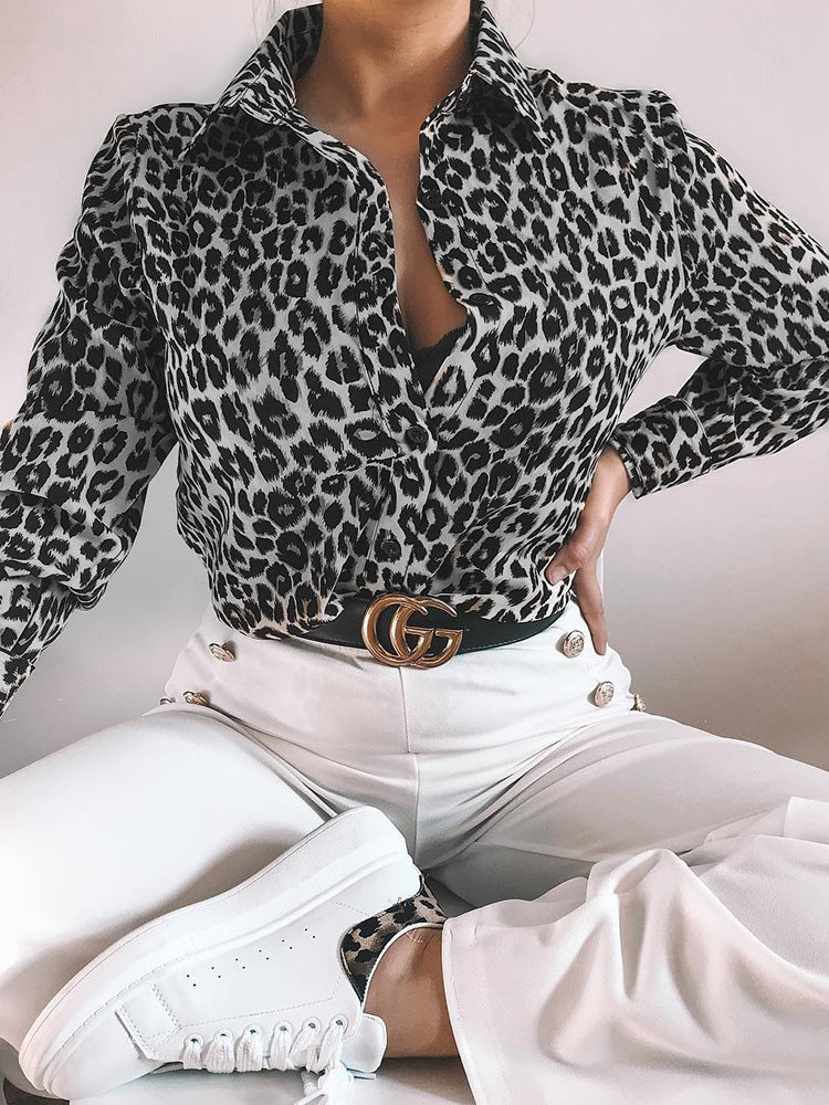 LEONA- Blusa de leopardo