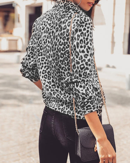 LEONA- Blusa de leopardo