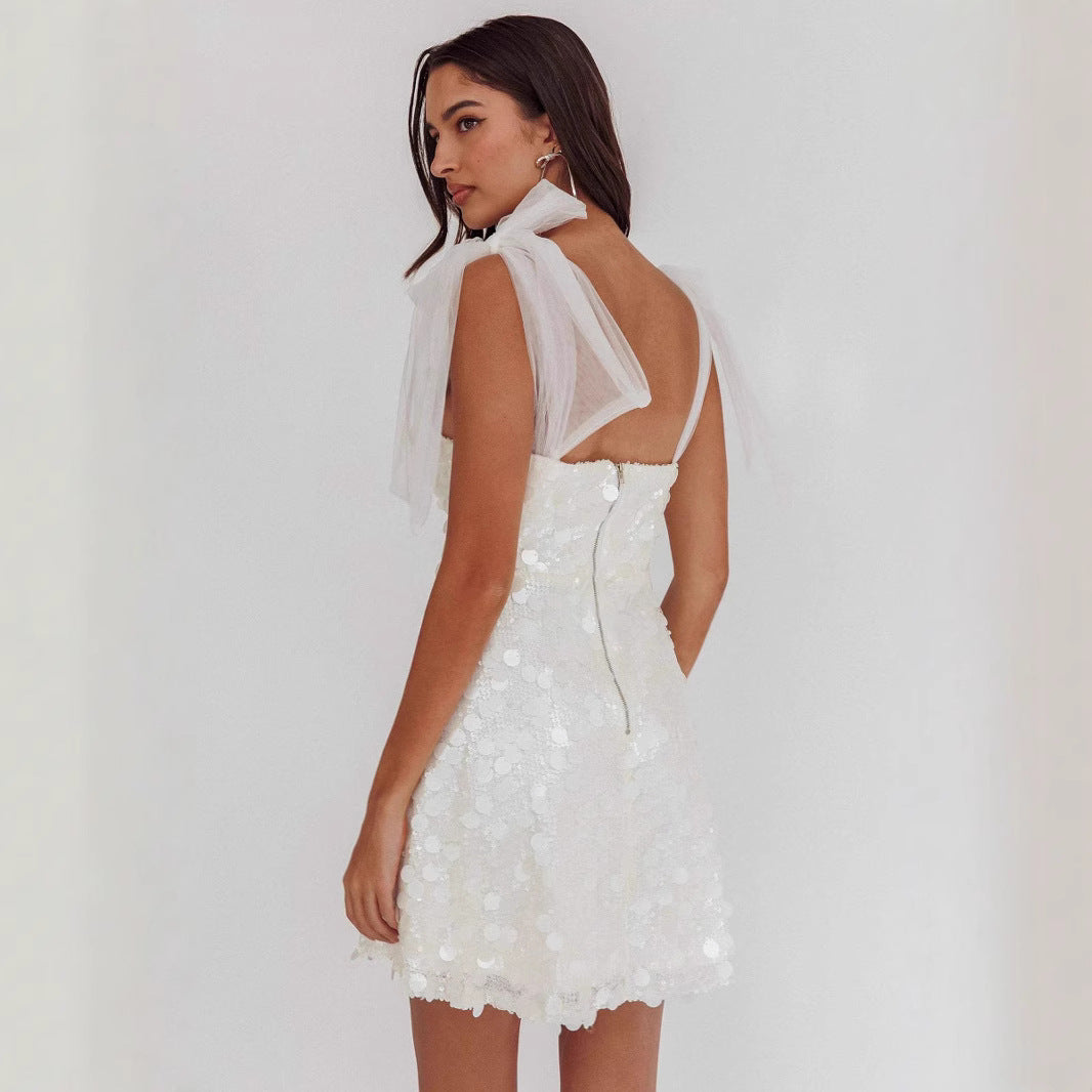 Vestido de lentejuelas para mujer - Saylena