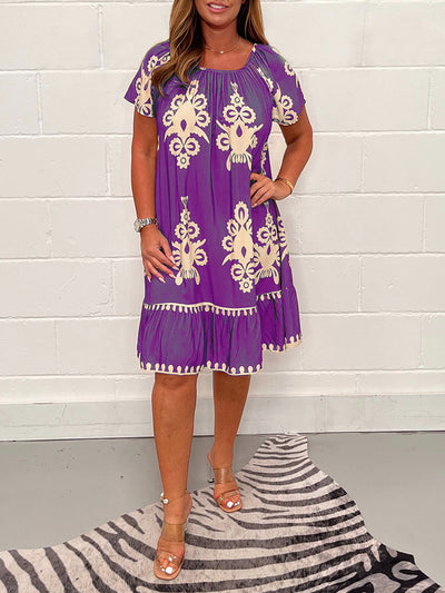 Sarah - elegante vestido de verano con escote