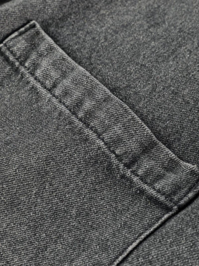 Ariane - Vestido peto vaquero con tirantes anchos y botones