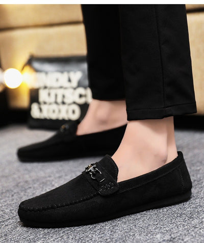 Mocasines para hombre ante suave con estilo casual - Mateo