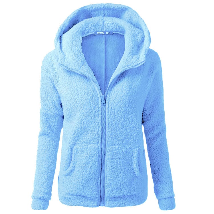 Chaqueta polar con capucha  - Rachel