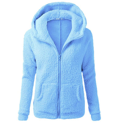 Chaqueta polar con capucha  - Rachel