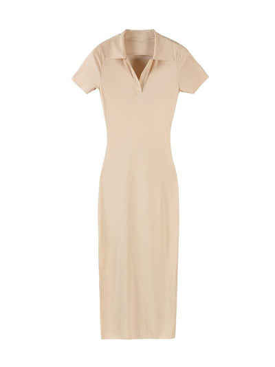 Ablet - Vestido ajustado con escote halter