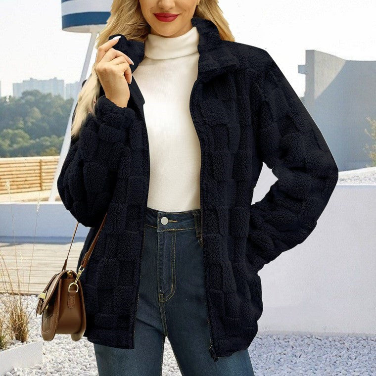 Chaqueta para mujer de textura acolchada - Irvina