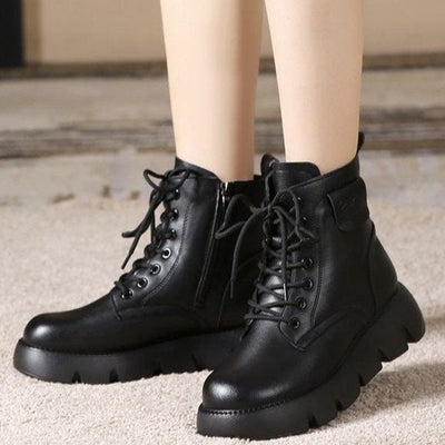 Botas de invierno para mujer efecto envolvente - Mauri