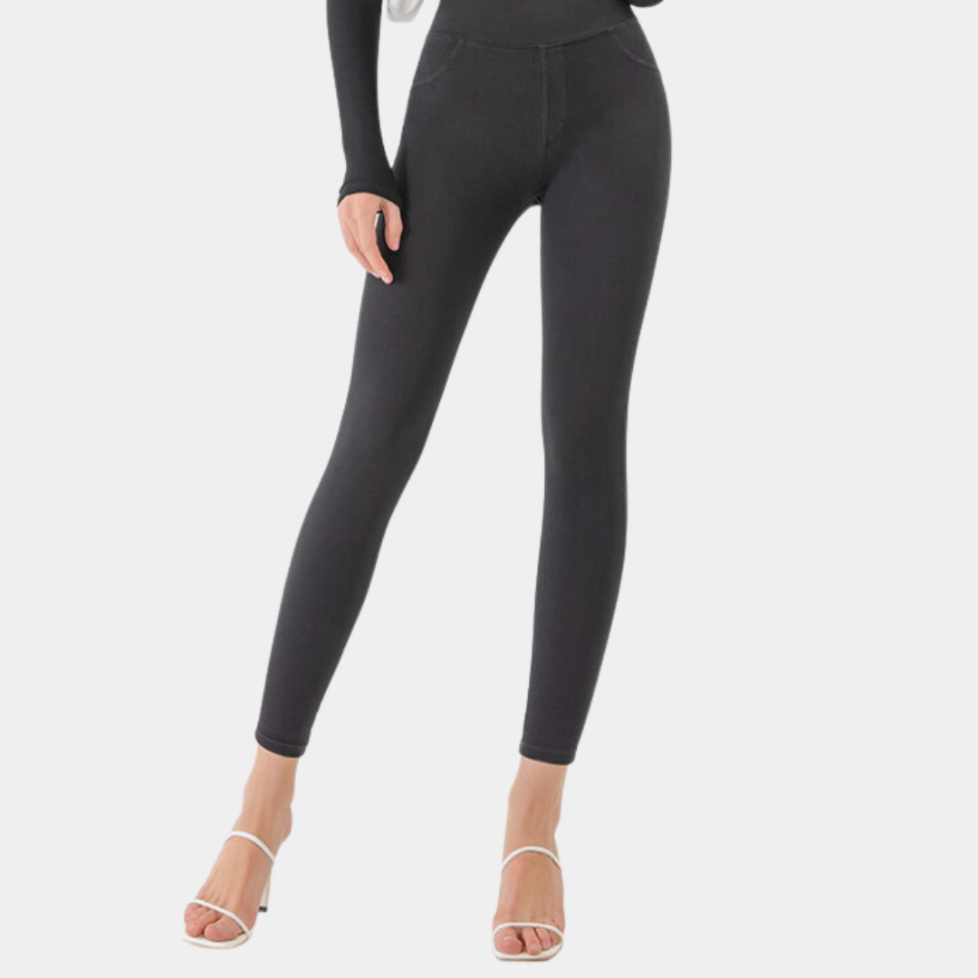 Nettie - Leggings vaqueros ajustados para mujer