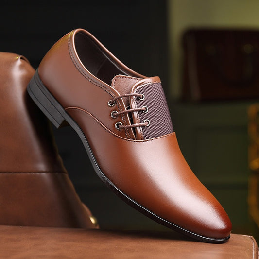 Zapatos formales hombre polipiel puntera afilada estilo elegante - Damián