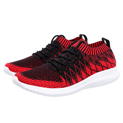 Zapatillas deportivas hombre tejido transpirable antideslizante negro - Kairo