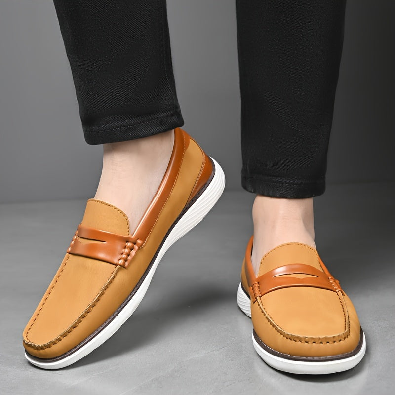 Mocasines de piel para hombre de alta calidad - Zapato de diseño elegante