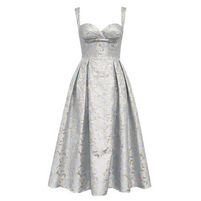 Hilary - Vestido Mujer Flor Sin Mangas