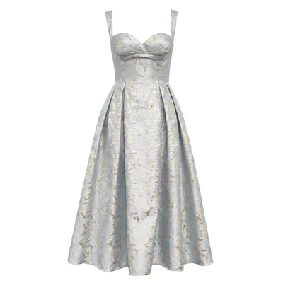 Hilary - Vestido Mujer Flor Sin Mangas