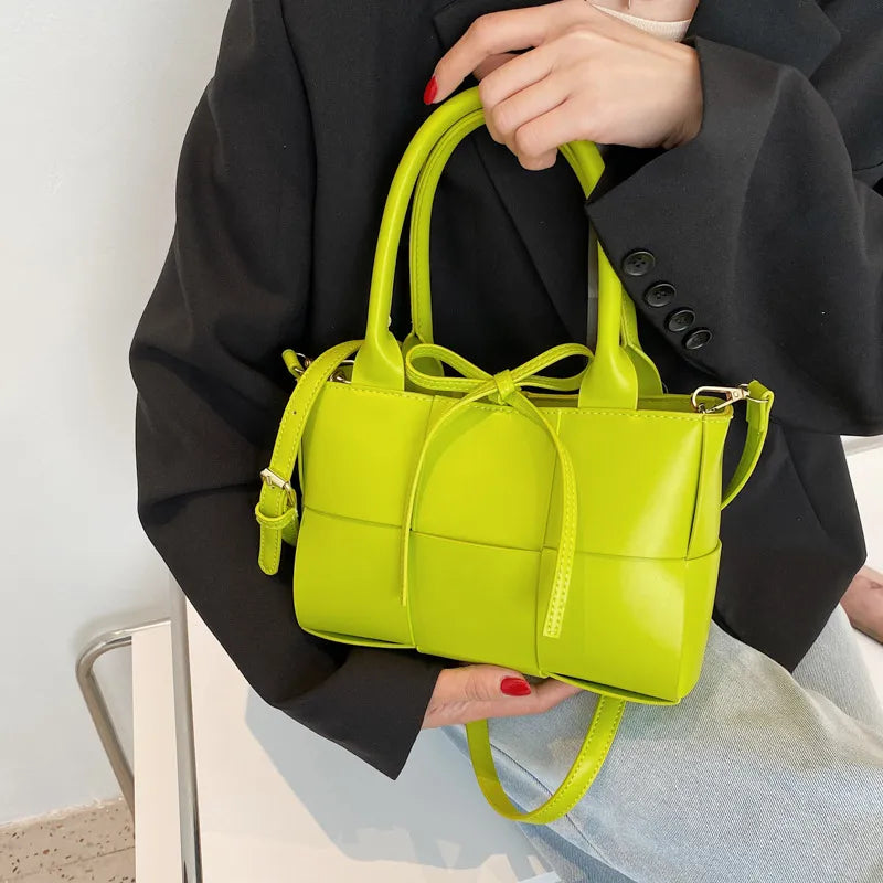 Bolso bandolera pequeño efecto trenzado para mujer - Lía