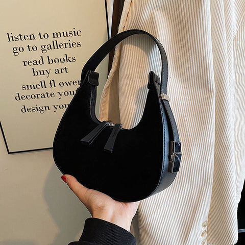 Bolso de hombro mate estilo frances - Solenne