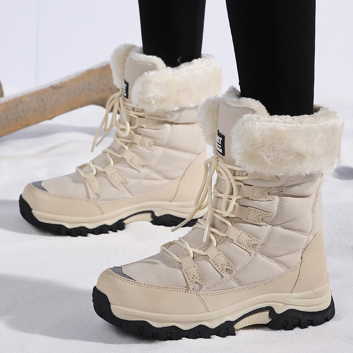 Botas de nieve para mujer impermeables con forro calido - Isolde
