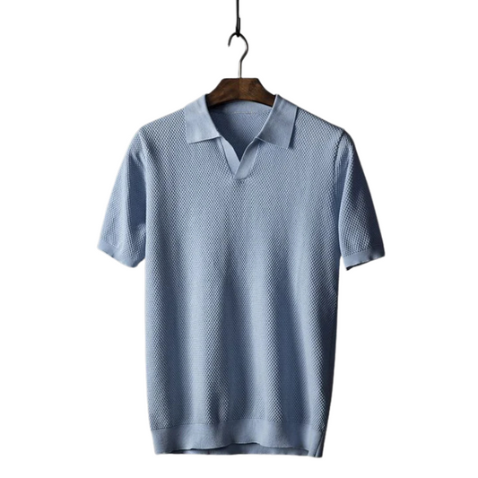Polo de hombre - de manga corta, informal y transpirable