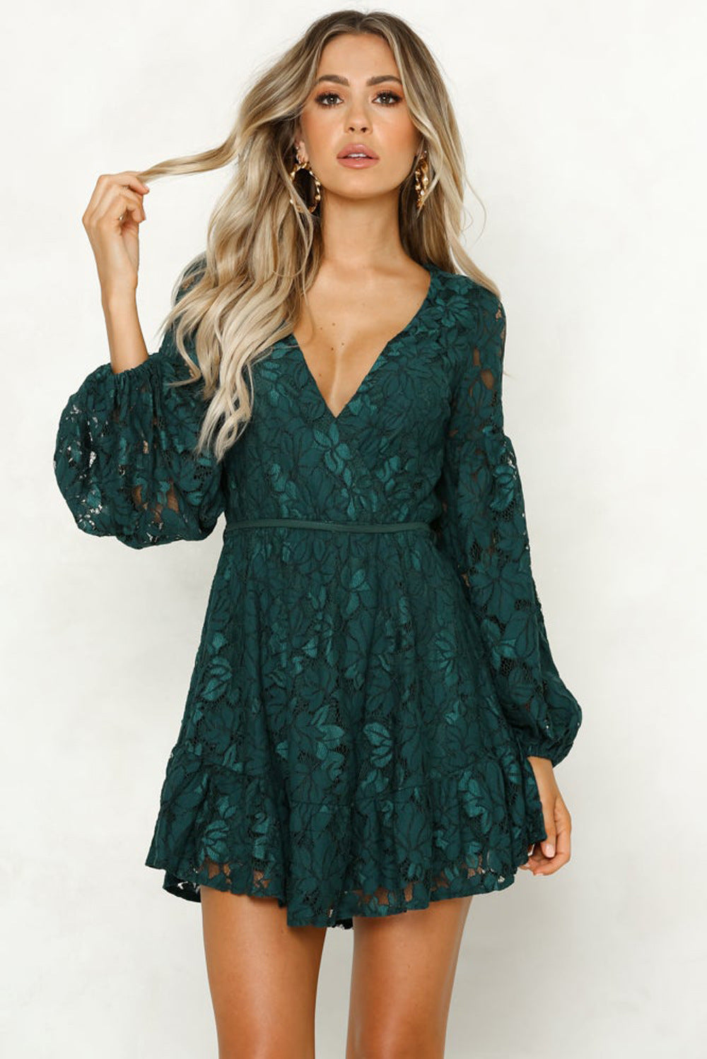 Hannah - Vestido camisero con lazada