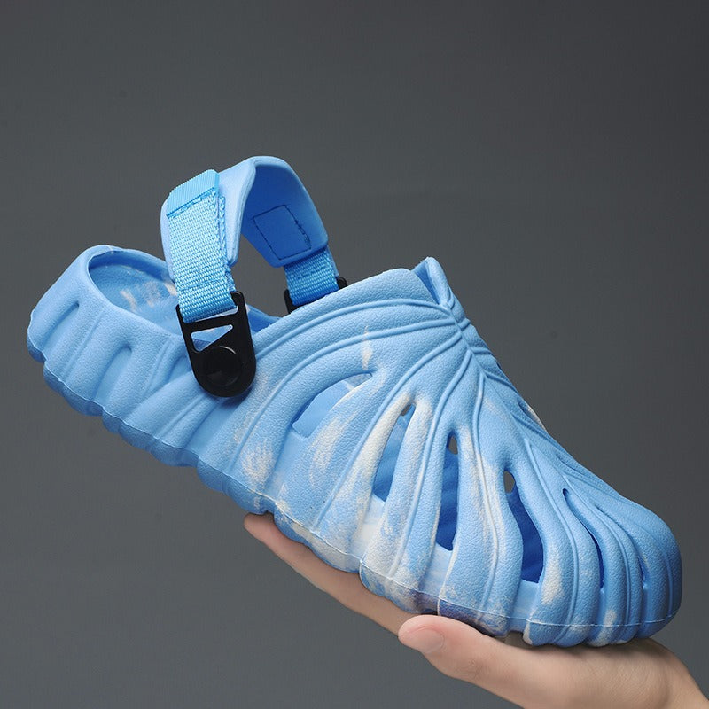 Sandalias para hombre de goma moldeada con diseño ergonómico transpirable - Mauro