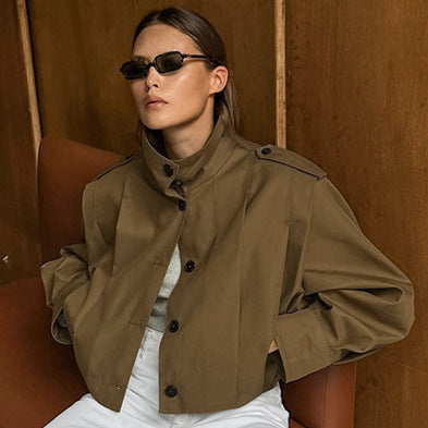 Chaqueta Mujer Corta Elegante - Liora