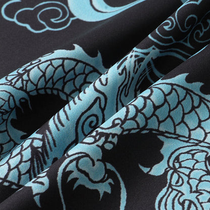 Elegante camisa de manga corta para hombre con diseño floral