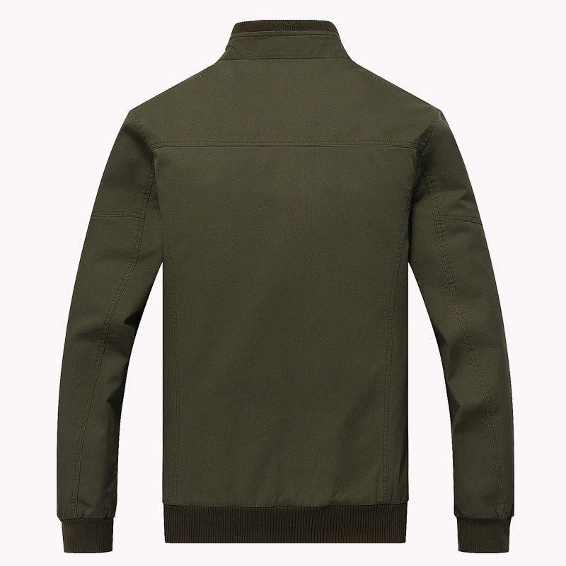 Chaqueta de hombre de algodón militar informal - Arvid