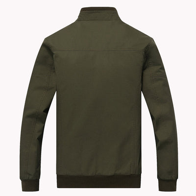 Chaqueta de hombre de algodón militar informal - Arvid