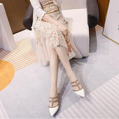 Keyla - Elegantes tacones cerrados en punta