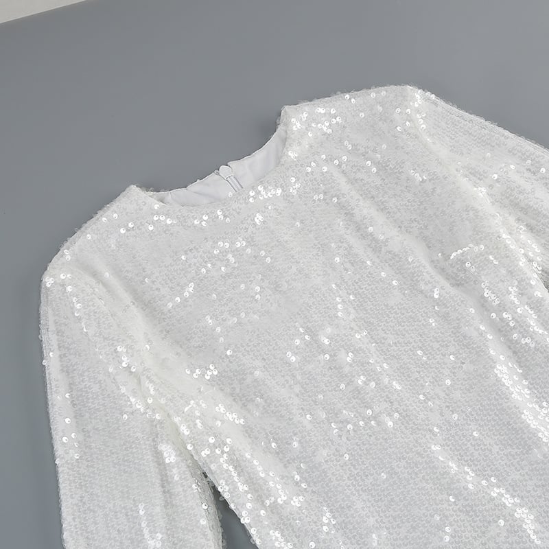 Vestido elegante de lentejuelas para mujer - Syreli