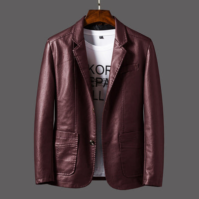 Chaqueta para hombre efecto piel lisa - Maël