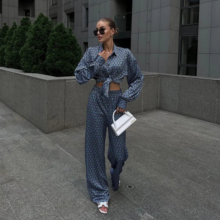 Kayla - Conjunto de moda de dos piezas