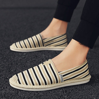 Mocasines hombre lino transpirable estilo casual - Damián