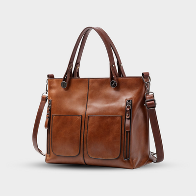 Bolso tote grande para mujer de piel vegana - Renata