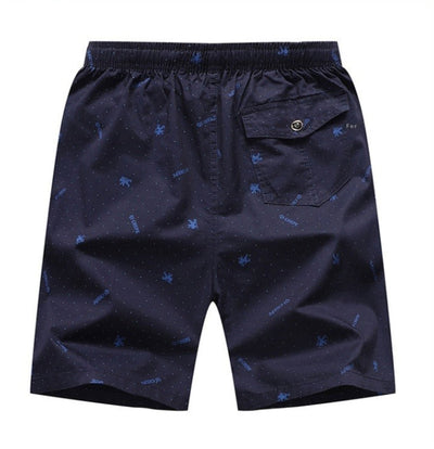 Pantalones cortos hombre algodón estampado estilo casual - Iván