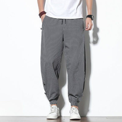 Pantalon hombre estampado de rayas - Matteo