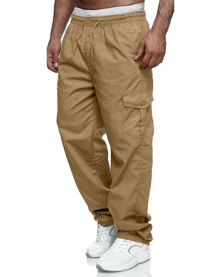 Alexander - Pantalones cargo de hombre, corte relajado