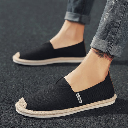 Mocasines hombre lino transpirable estilo casual - Damián