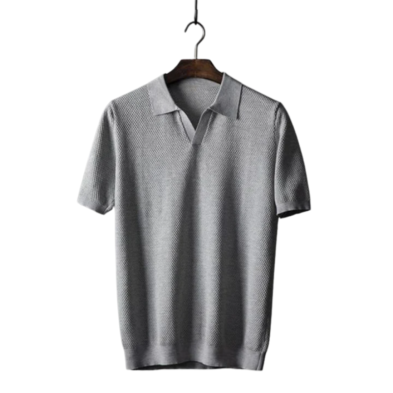Polo de hombre - de manga corta, informal y transpirable