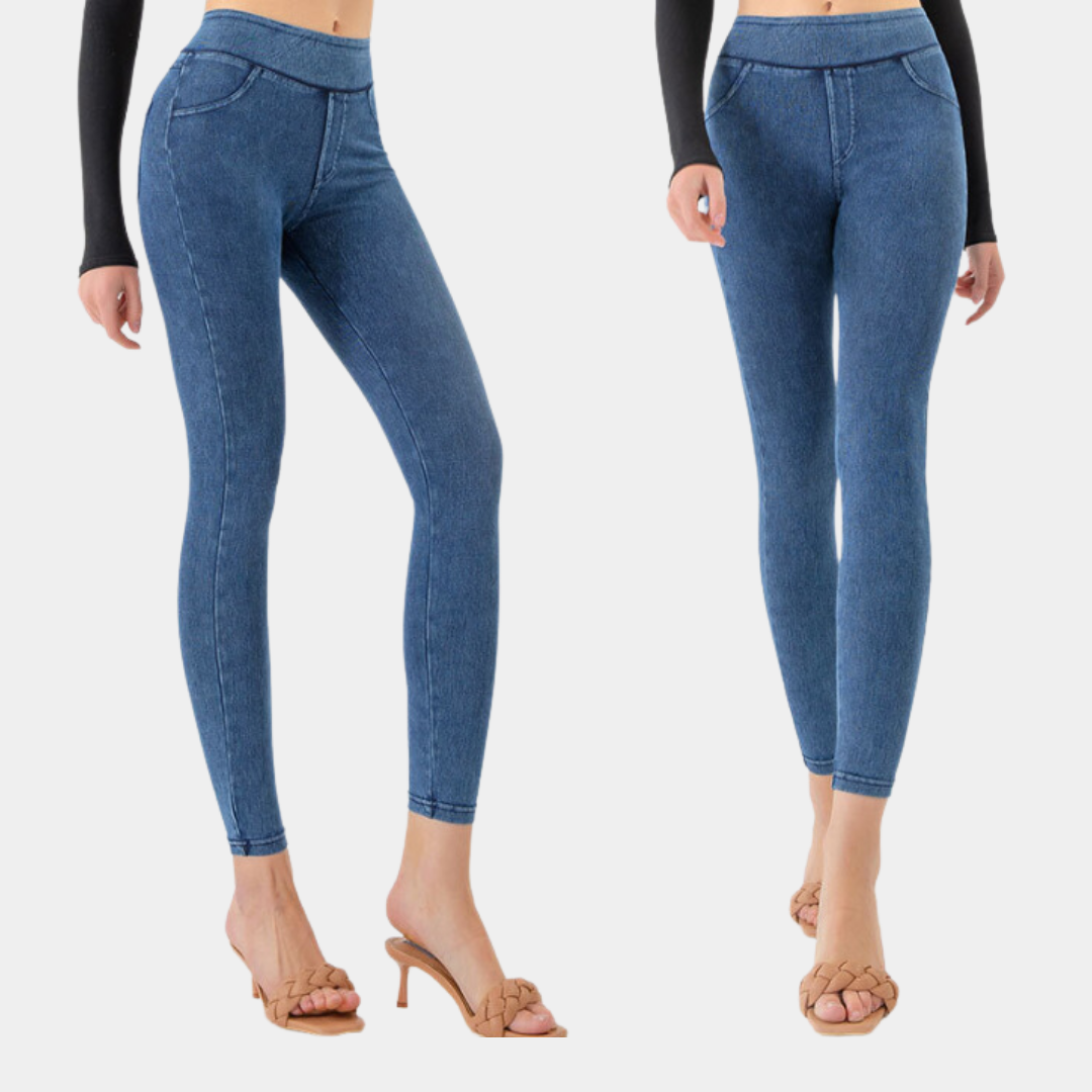 Nettie - Leggings vaqueros ajustados para mujer