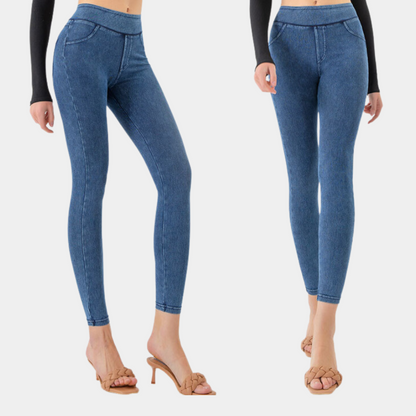 Nettie - Leggings vaqueros ajustados para mujer