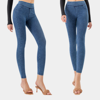 Nettie - Leggings vaqueros ajustados para mujer