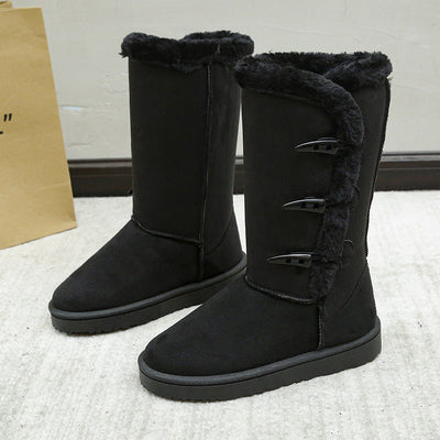 Botas altas de invierno para mujer con forro - Jammy