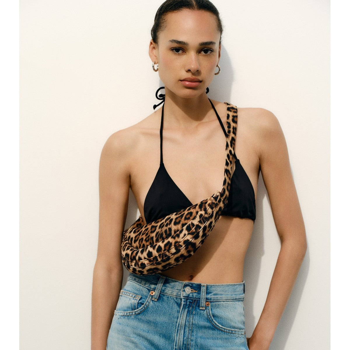 Bolso bandolera estampado leopardo - Mirea