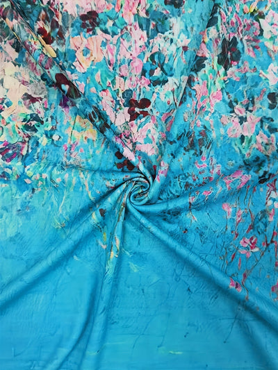 Mirana - Top con estampado floral y cuello halter