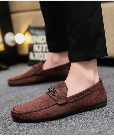 Mocasines para hombre ante suave con estilo casual - Mateo