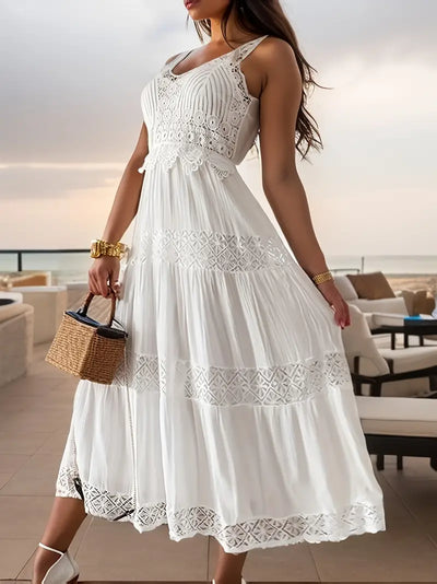 Elegante vestido boho de verano