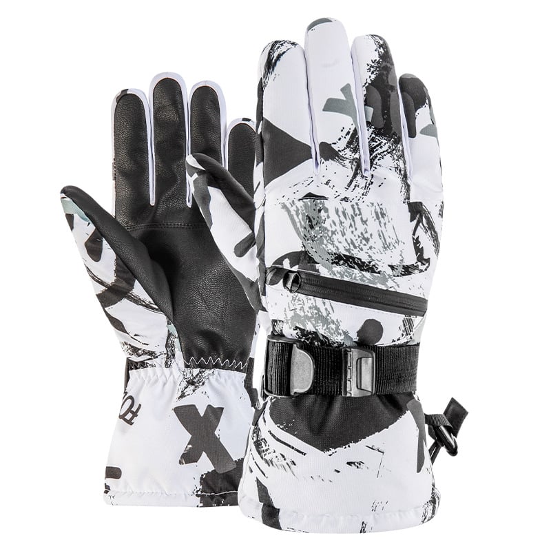 Guantes de esquí unisex impermeables y calidos