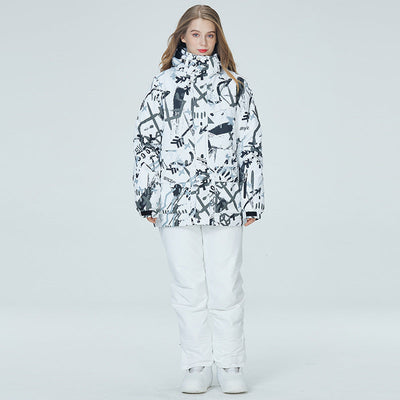 Conjunto de esquí unisex impermeable y cortaviento - Nivor